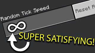 MAXIMUM Tick Speed In Minecraft Is SUPER SATISFYING [upl. by Adnohsirk236]