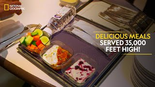 Delicious Meals Served 35000 Feet High  India’s Mega Kitchens  Full Episode  S01E04 [upl. by Remas]