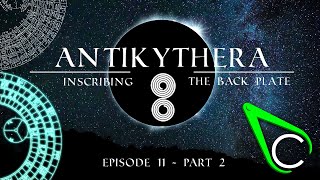 The Antikythera Mechanism Episode 11  Inscribing The Back Plate  Part 2  DialOfDestiny [upl. by Keldah]