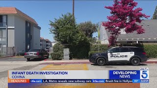 2monthold baby found dead in Covina police investigating [upl. by Chatav]