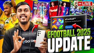 eFootball 25 Update Is Here  Update Information From Konami Headquarters  LIVE playgalaxy [upl. by Adnaloj838]