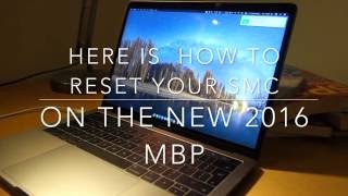 How to reset the SMC on the new Macbook Pro for longer battery life [upl. by Wileen]