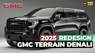 2025 GMC Terrain Denali Redesign Everything We Know So Far [upl. by Kcirde]