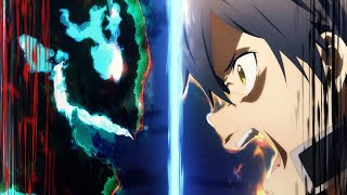 Kirito VS Gabriel Sword art online  AMV  Blockheads  Rise HD [upl. by Adnahs]