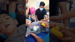 first day session of quin cerebral palsy [upl. by Anivlem]