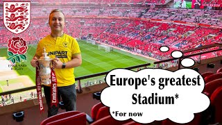 Wembley Stadium Tour WasLong  Home Of Football roadto800 [upl. by Wons]