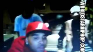 Chris Brown Imitates Trey Songz [upl. by Anileva]