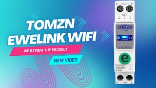 Tomzn Wifi Smart Breaker Switch Ewelink [upl. by Ennirroc]