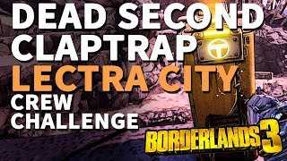 Dead Claptrap Lectra City Borderlands 3 [upl. by Annohsak946]