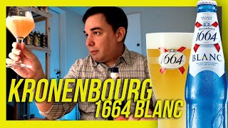 🍻KRONENBOURG 1664 BLANC🍻  SOMI BEERCAST  REVIEW [upl. by Trask322]