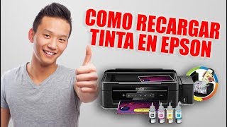 como recargar tinta epson l360 [upl. by Pavia]