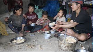 Eating and making technology of Chatpate recipe  Rural life [upl. by Kcirb705]