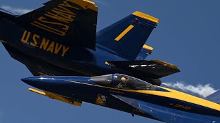 Blue Angels Centerpoint Convergence  MCAS Beaufort 2023 Airshow 😲 [upl. by Patrizio]