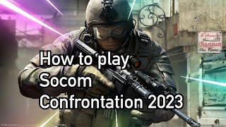 How to play Socom Confrontation  PS3 amp RPCS3 tutorial [upl. by Cas186]