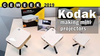 Kodak MiniProjectors Luma 350 150 75 CE Week 2019 [upl. by Kolnos]