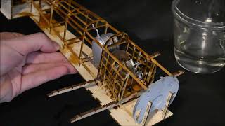 I Built Aircraft Biplan  Sopwith Camel  Artesania Latina  Part 2 [upl. by Hnahk]