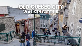 Spring is Finally Here Old Quebec City  4K Walking Tour [upl. by Jahdiel791]