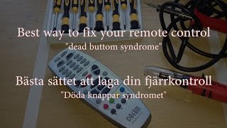 Repair your remote Laga din fjärrkontroll [upl. by Nylarat]