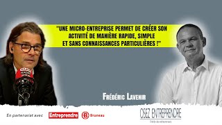 🎙 quotUne microentreprise permet de créer son activité rapidement simplement et sans connaissances quot [upl. by Frannie]