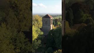 St Giles Church Malvern church dronevideo aerialview england travel dji [upl. by Marks]