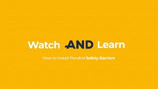 Pandrol Watch AND Learn How to install Pandrol Safety Barriers [upl. by Sheff]