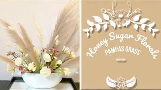 How to make a pampas grass arrangement [upl. by Mayberry]