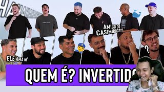 QUEM NÃO ESTÁ MENTINDO INVERTIDO  React AquelesCaras [upl. by Gerdy361]