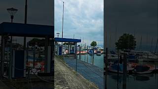 Romanshorn Harbor In Switzerland [upl. by Bess]