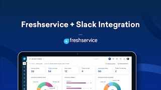 Freshservice  Slack Integration [upl. by Netsrak]