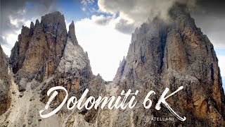 Dolomiti Dolomites  The Epic Italian Dolomites Captured By Drone [upl. by Nirtiak]