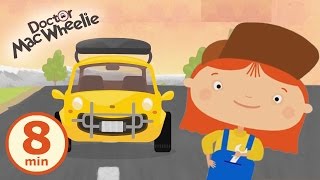 Cartoni animati per bambini La dottoressa Mac Wheelie e le avventure della macchinina gialla [upl. by Tierza]