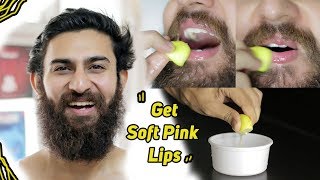 Get Rid of Dark Lips  Get Soft Pink Lips at Home Naturally [upl. by O'Grady]