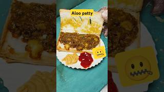 50Rs fresh aloo pattyfoodlover foodshorts foodtest [upl. by Azilem]