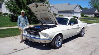 Factory 428 Cobra Jet Test Car  32 of 50 1968 Ford Mustang amp Ride  My Car Story with Lou Costabile [upl. by Nrubyar]