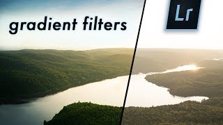 Tips for using the GRADIENT FILTER in LIGHTROOM [upl. by Pump]