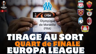 🔥TIRAGE EUROPA LEAGUE  OM  LIVERPOOL  MILAN  LEVERKUSEN [upl. by Nnaeiram]