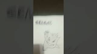 Gengar music song remix funk animedrawing trollfaceedit drawing [upl. by Lotsirb]