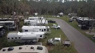 Guest Submitted Drone Footage of Timberlane RV Park and Resort in Bradenton Florida [upl. by Imis]