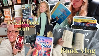 the ULTIMATE book vlog 🌸🎀 reading vlog book shopping Barnes amp Noble fall TBR stuffing my Kindle [upl. by Shell]