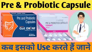 Pre amp Probiotic Capsule  Pre and Probiotics Review  Pre amp Probiotic Capsules Uses in Hindi [upl. by Kobylak]