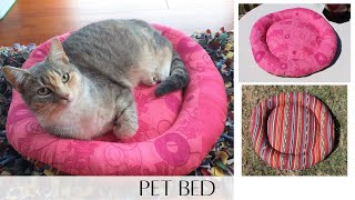 DIY Pet BedsCat BedDog BedWashable Soft Bed and ReversiblePuppy Dog BedKitten Bed [upl. by Hoffmann]