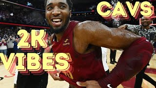 A 2 minute Vibe  Cleveland Cavaliers  Getting right for NBA2k25 [upl. by Astrid228]