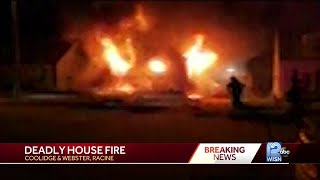 Racine police One person dog found dead in house fire [upl. by Peace400]