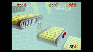 Super Mario 64 Part 93  Course 14 Stomp on the Thwomp [upl. by Monique]