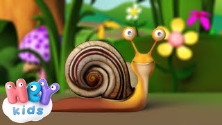 Petit Escargot  Chansons Pour Bébés  HeyKids [upl. by Nwahsear]