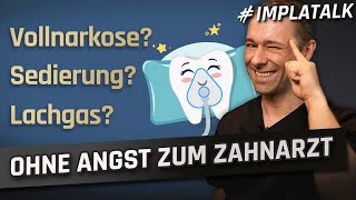 Alle Narkosearten beim Zahnarzt – Lachgas vs Sedierung vs Vollnarkose [upl. by Naitsirhk]