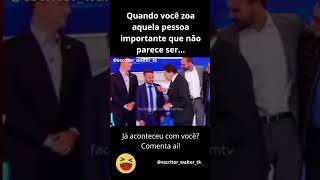 Silvio Santos eterno zoando sem saber que o sujeito era importante Quem nunca silviosantos [upl. by Beckie38]