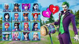 ADIVINA LA PAREJA  FORTNITE CHALLENGE  tusadivi [upl. by Anne]