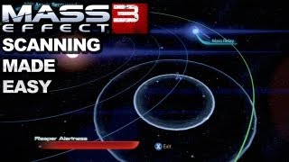 Mass Effect 3  The Easiest Way to Scan [upl. by Akener307]