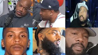 Wack cold Akademiks reacts to Luce Cannon telling Wack100 that BigU allegedly put a hit on Nipsey [upl. by Brotherson632]